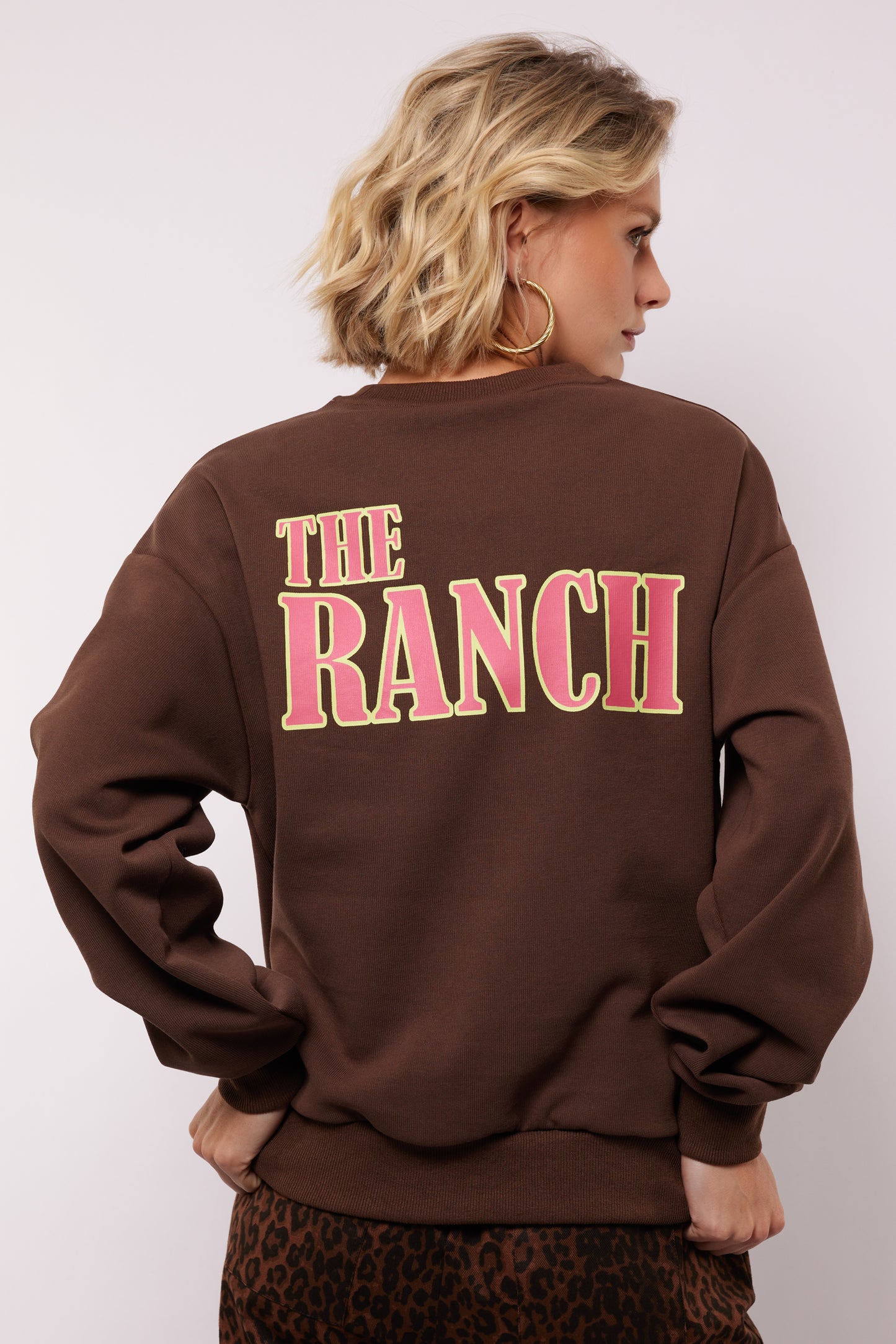 Taelia sweater mocha brown