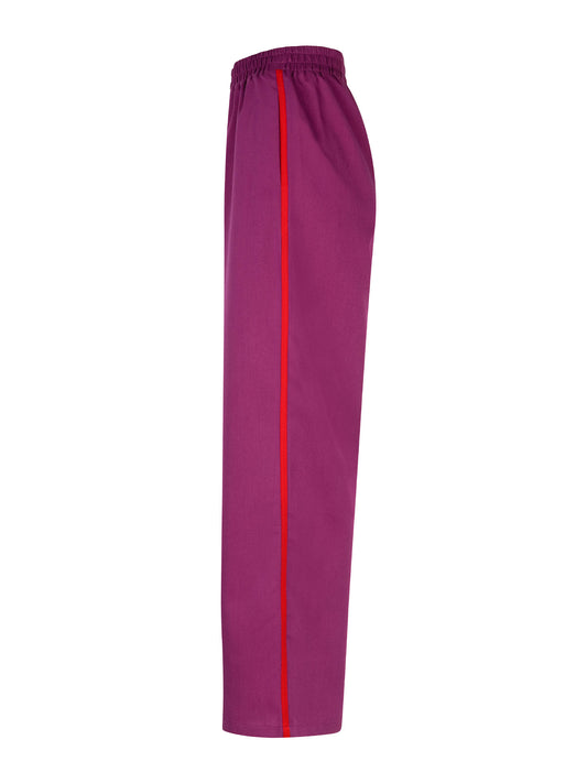 Pants Zizi fuchsia purple/red