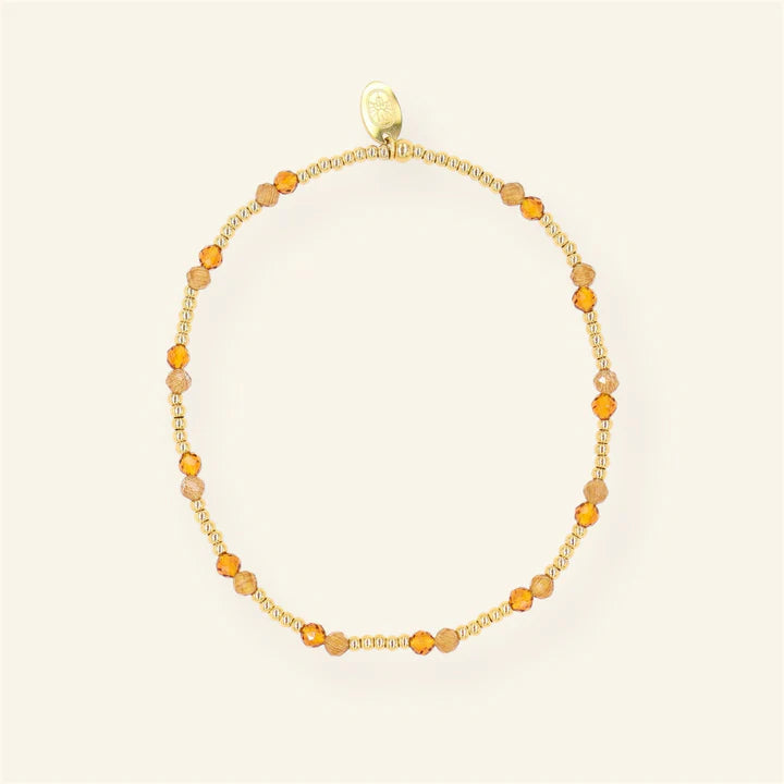 Mable armband double browm