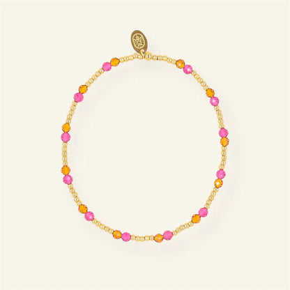 Caramel pink armband