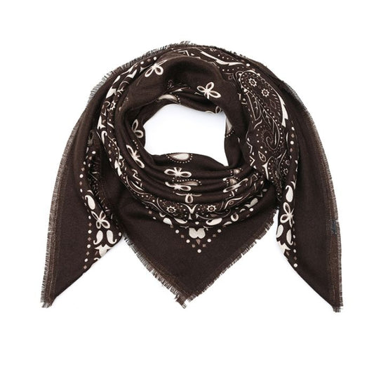 Paisley sjaal bruin