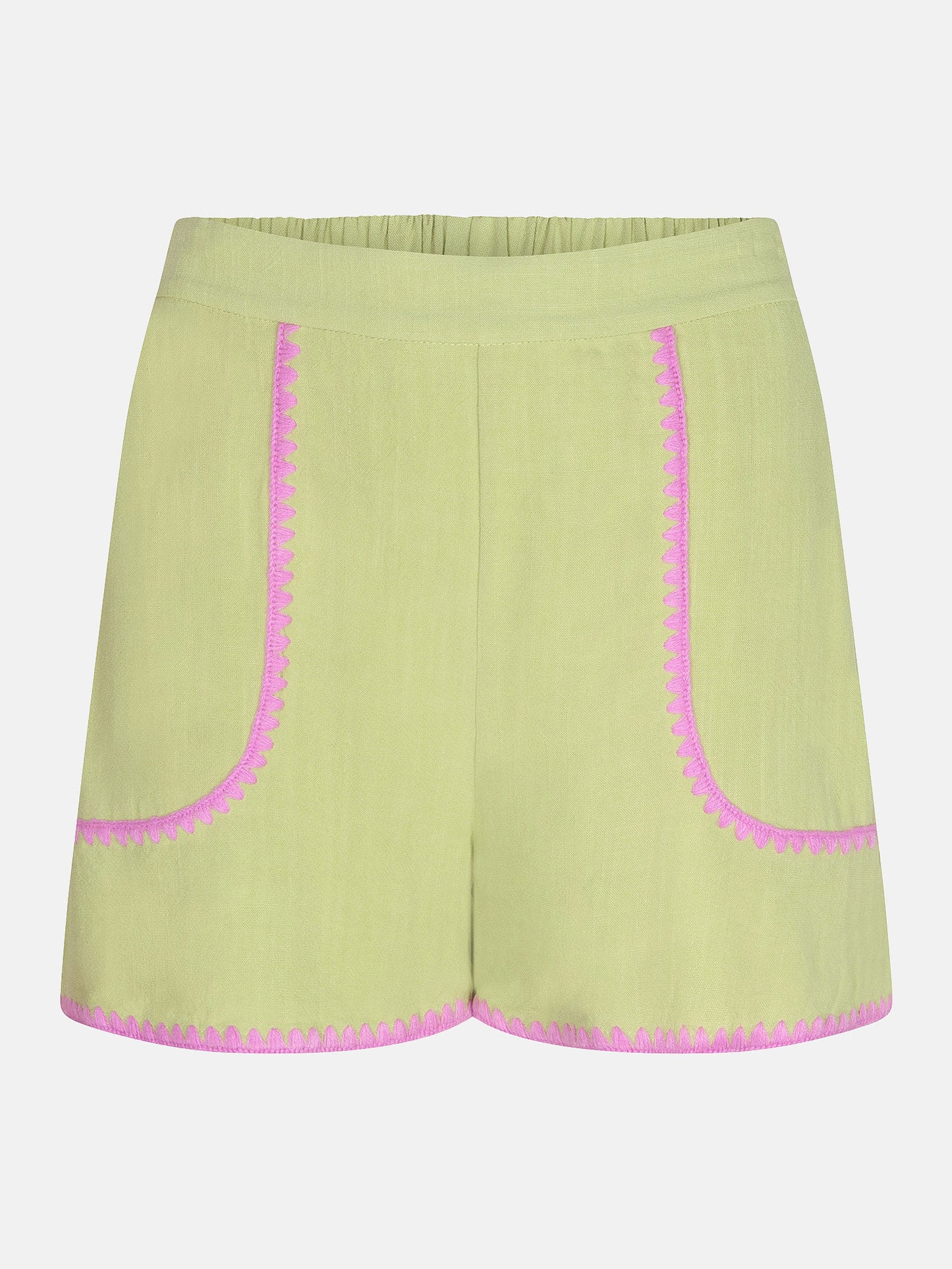 Short enola matcha green
