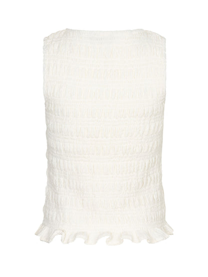 Top diana off-white