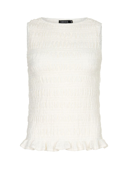 Top diana off-white