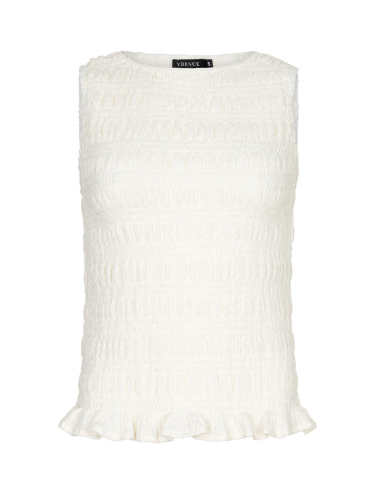 Top diana off-white