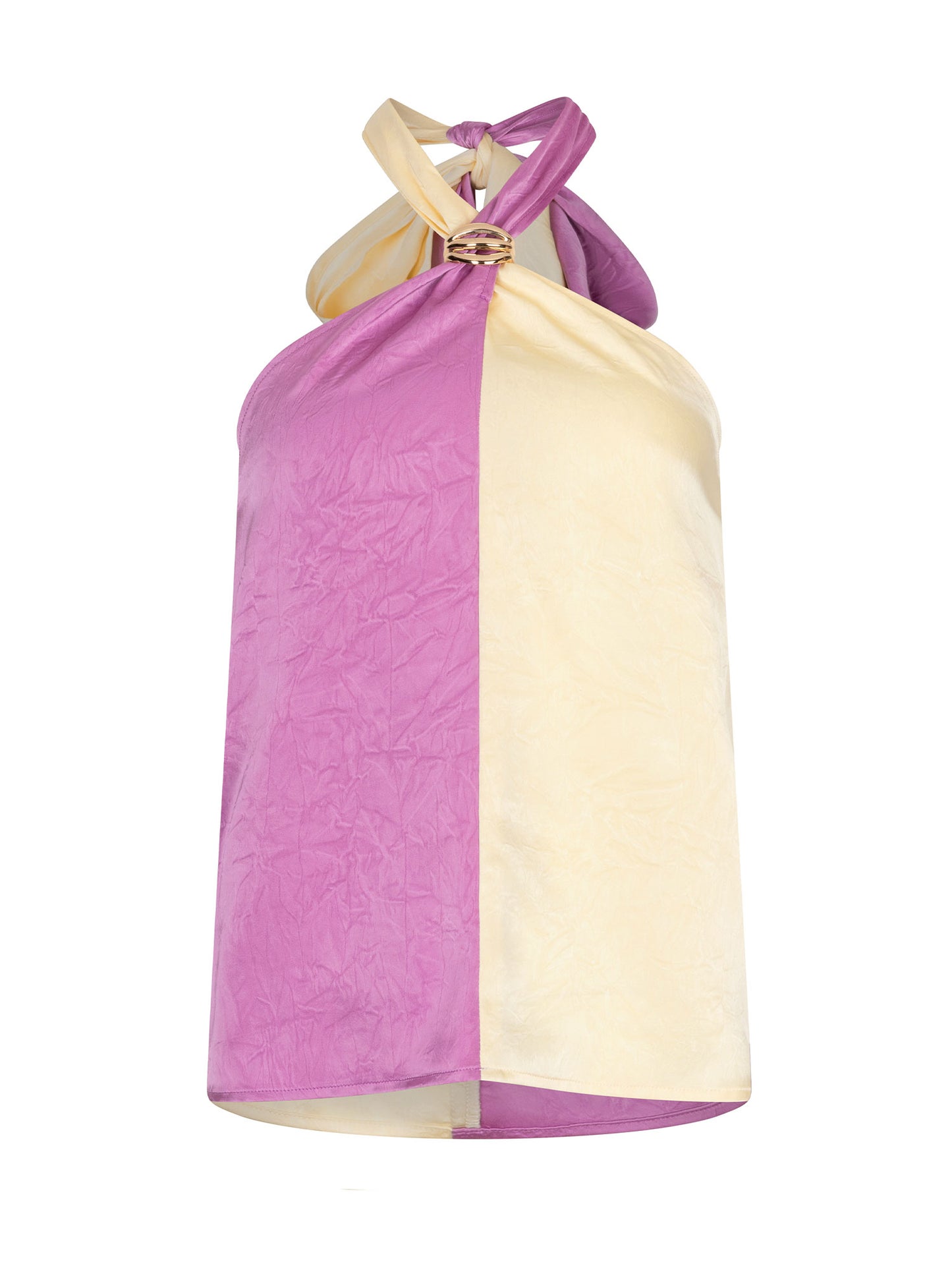 Top odessa soft yellow/purple