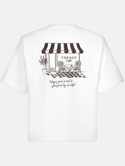 T-shirt ydence cafe off white