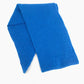 Sjaal asymmetrisch cobalt blauw