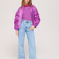 Jacket Janna Bomber paars