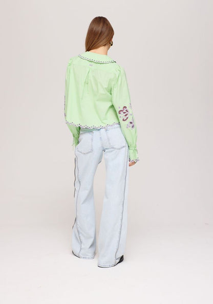Blouse Candice groen