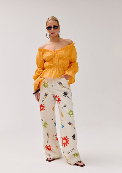 Blouse Roan orange