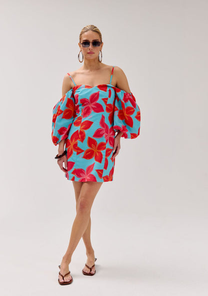 Jurk Kailey fragile flower
