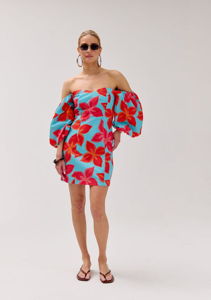 Jurk Kailey fragile flower
