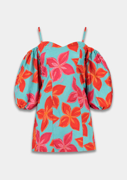 Jurk Kailey fragile flower