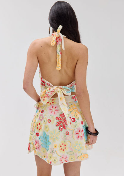 Top sjees sequin halter