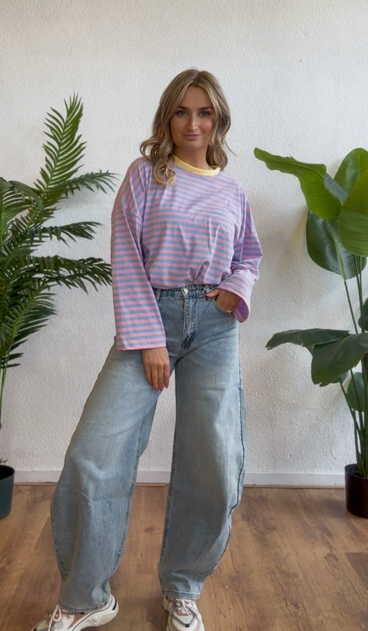 Barrel jeans medium retro