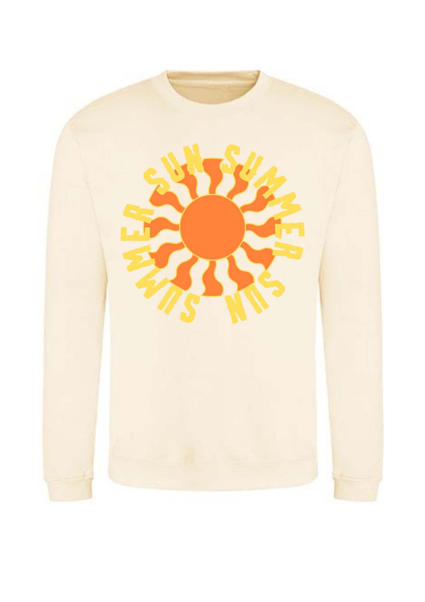 Summer sun sweater creme