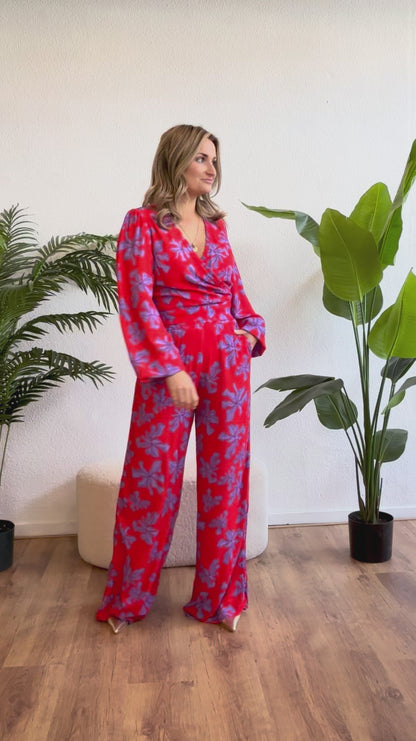 Flora longsleeve wild rose