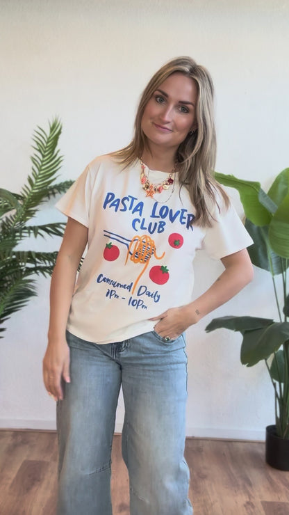 T-shirt pasta lover