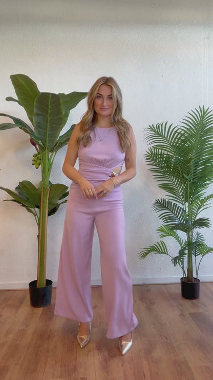 Jumpsuit lila