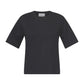 Zwart basis t-shirt losvallend