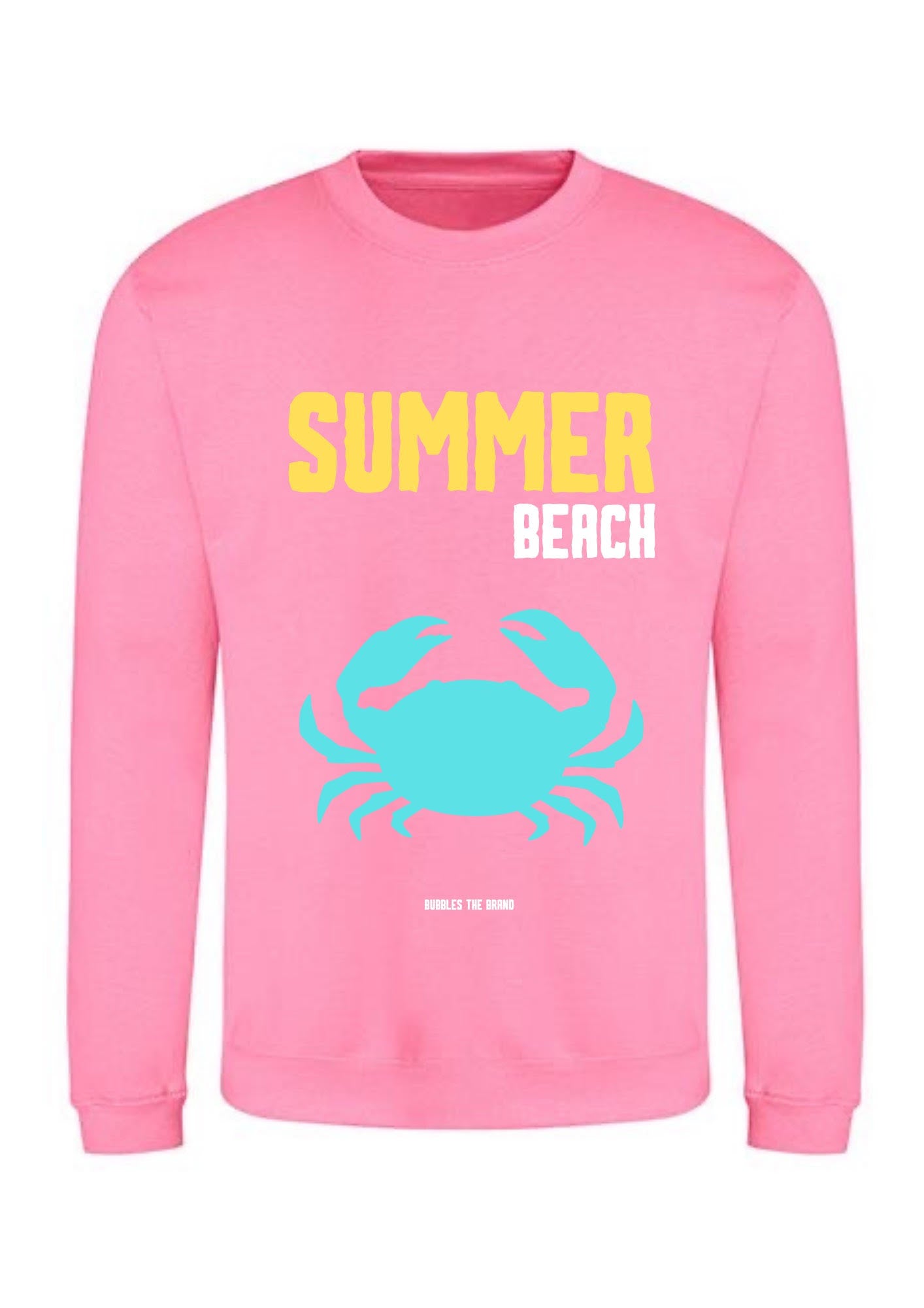 Summer crab sweater pink