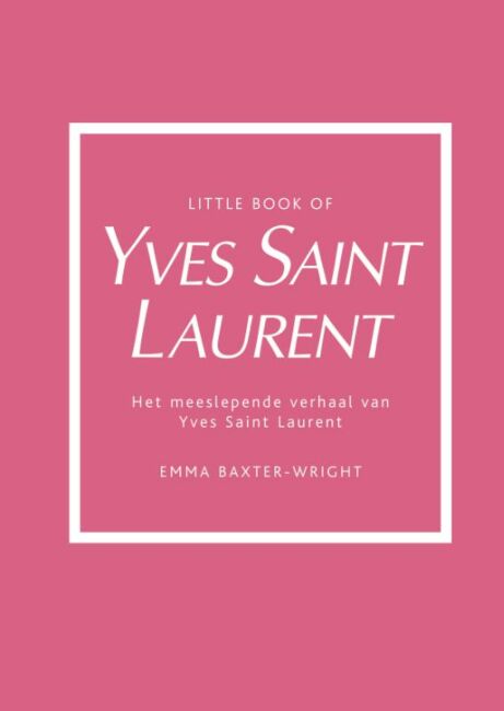 Little book of Yves Saint Laurent koffietafel boek