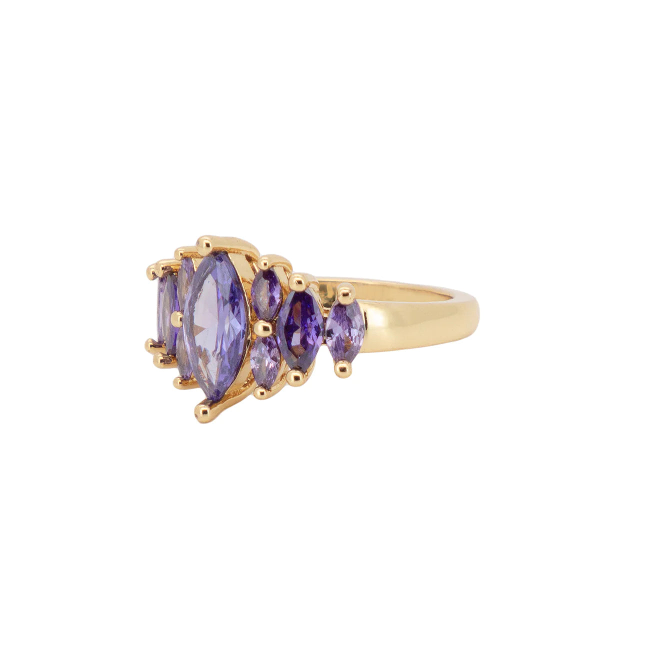 Aimee ring purple