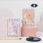 Tarot moon birthday card