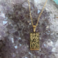 Sterrenbeeld ketting goud