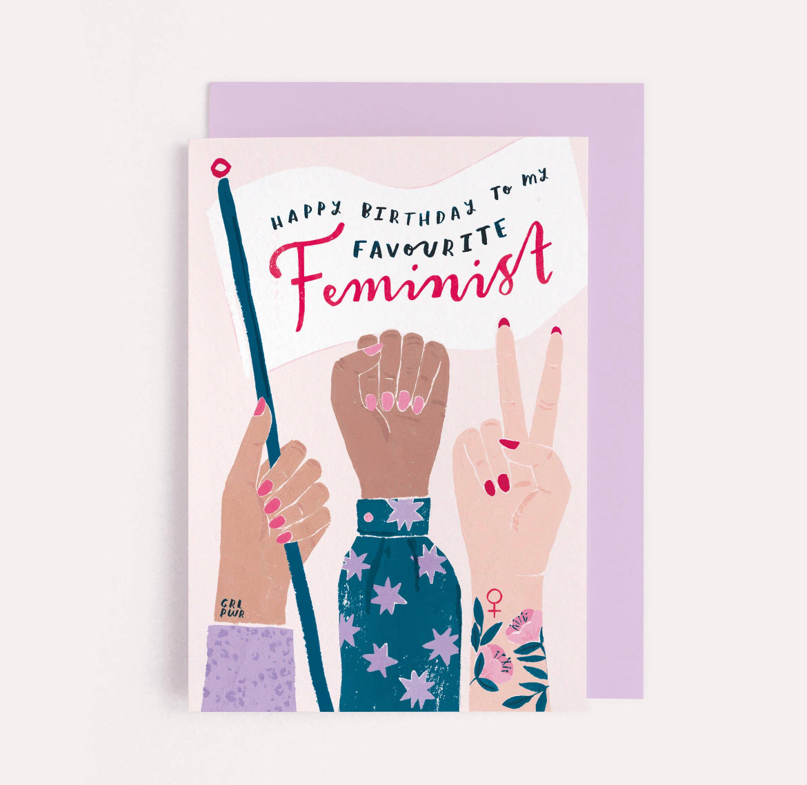 Feminist birthday card