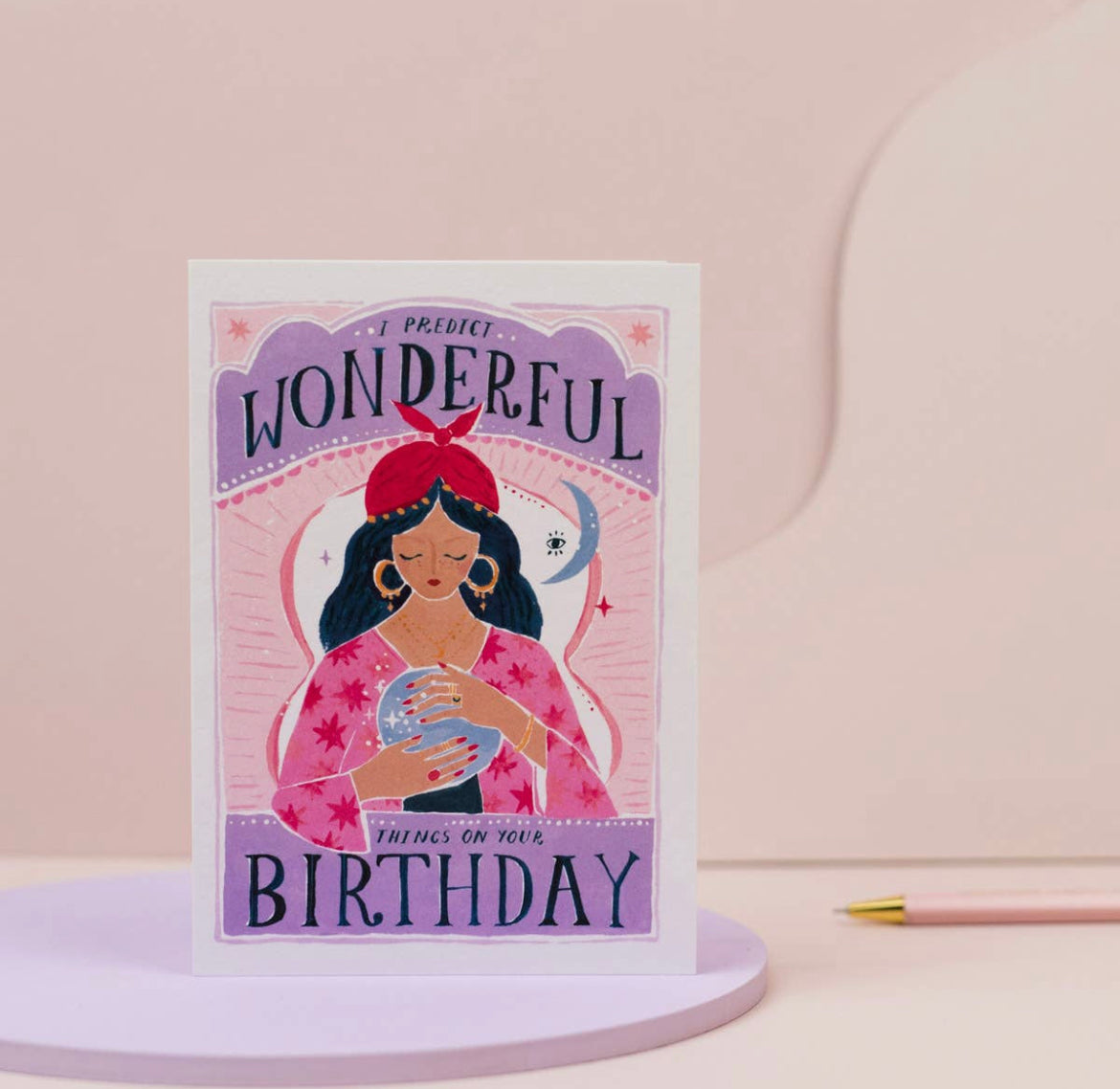 Fortune birthday card