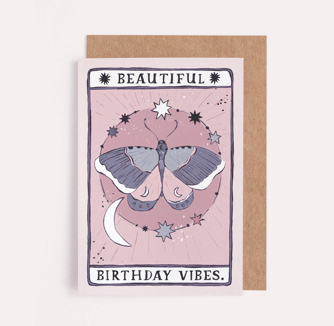 Tarot card birthday vibes card
