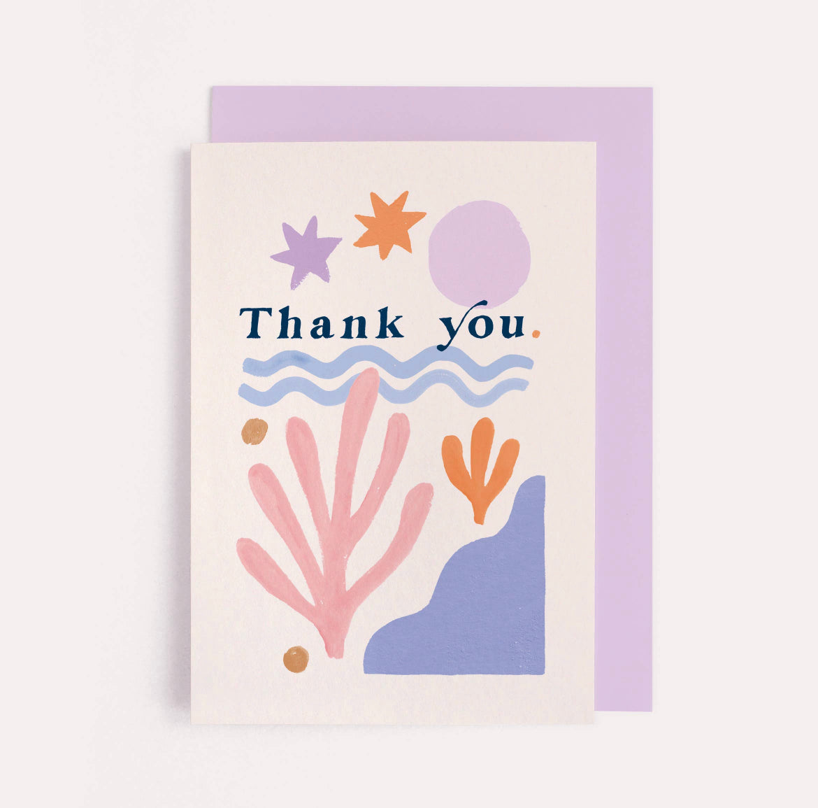 Thank you card shapes