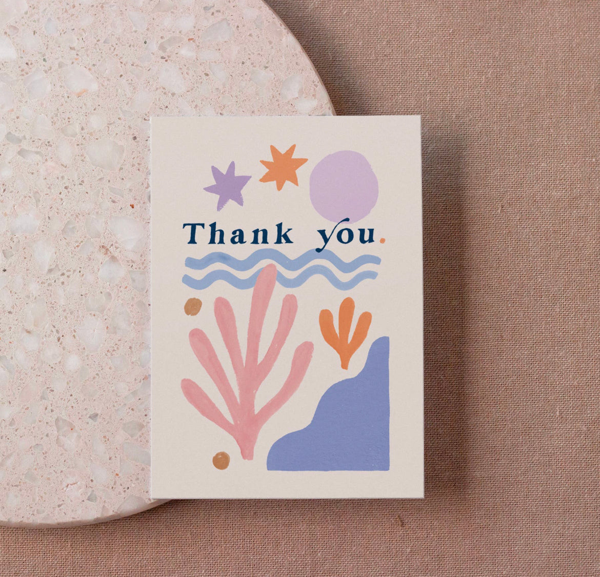 Thank you card shapes