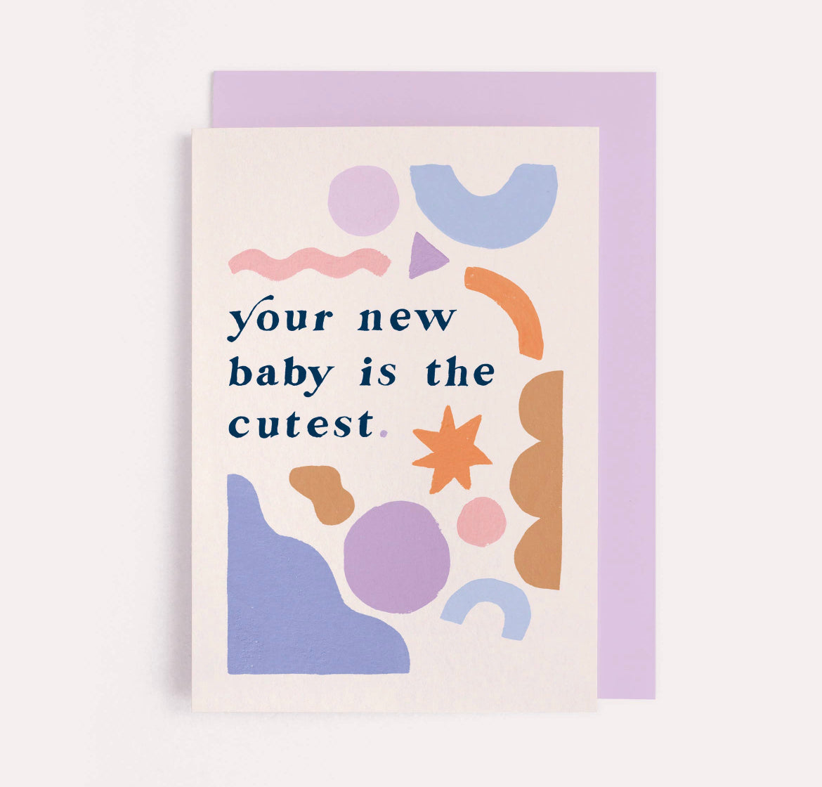 Cutest new baby card gender neutral